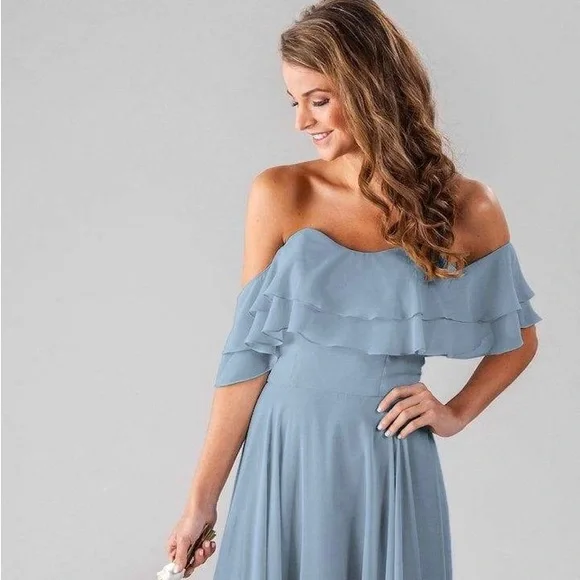blue dress for baby girl Bridesmaid Dress - Affordable - Plus Size Available - Kennedy Blue Amy Bridesmaid Dress